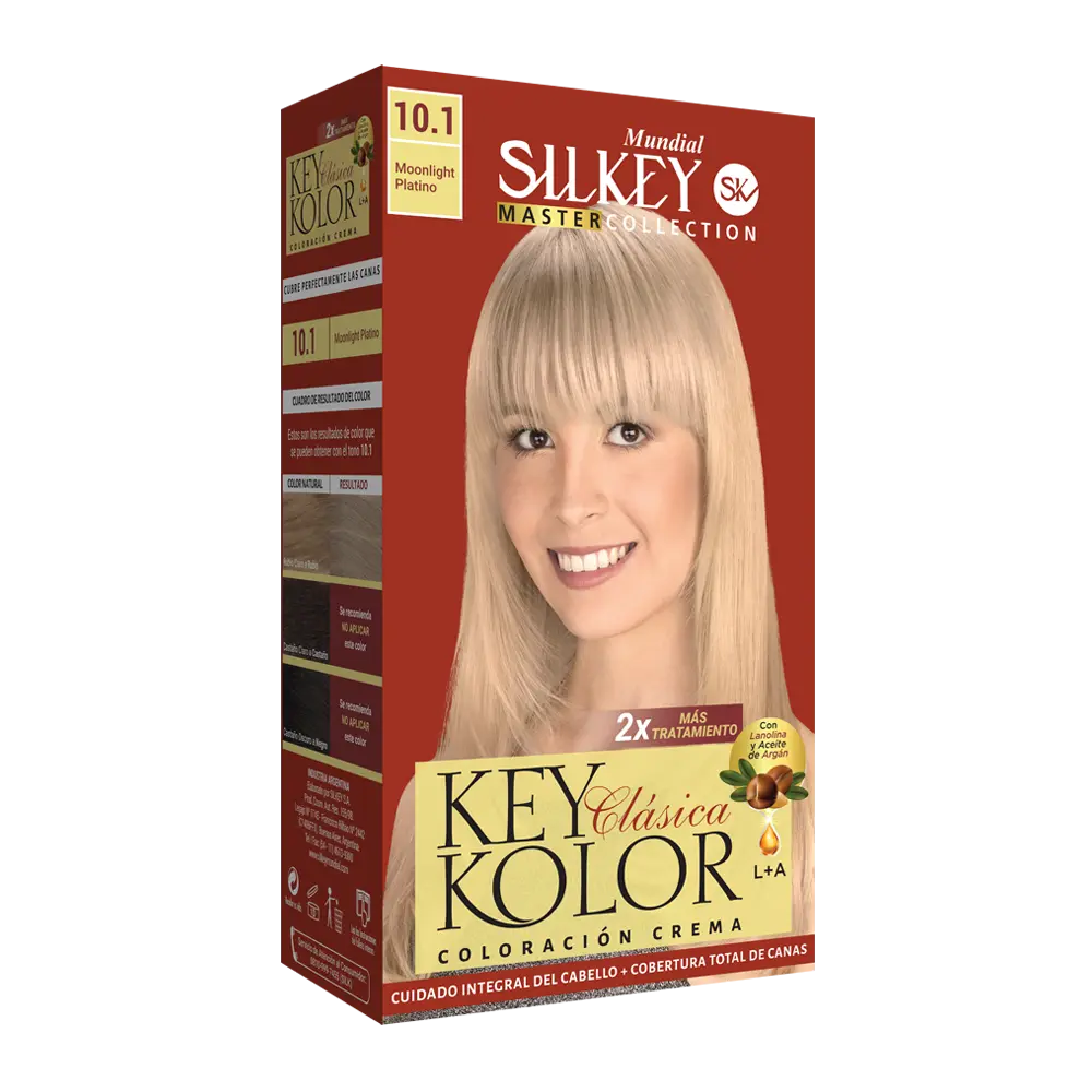 KEY KOLOR CLASICA KIT  MOONLIGHT PLATINO (10.1 - KIT)