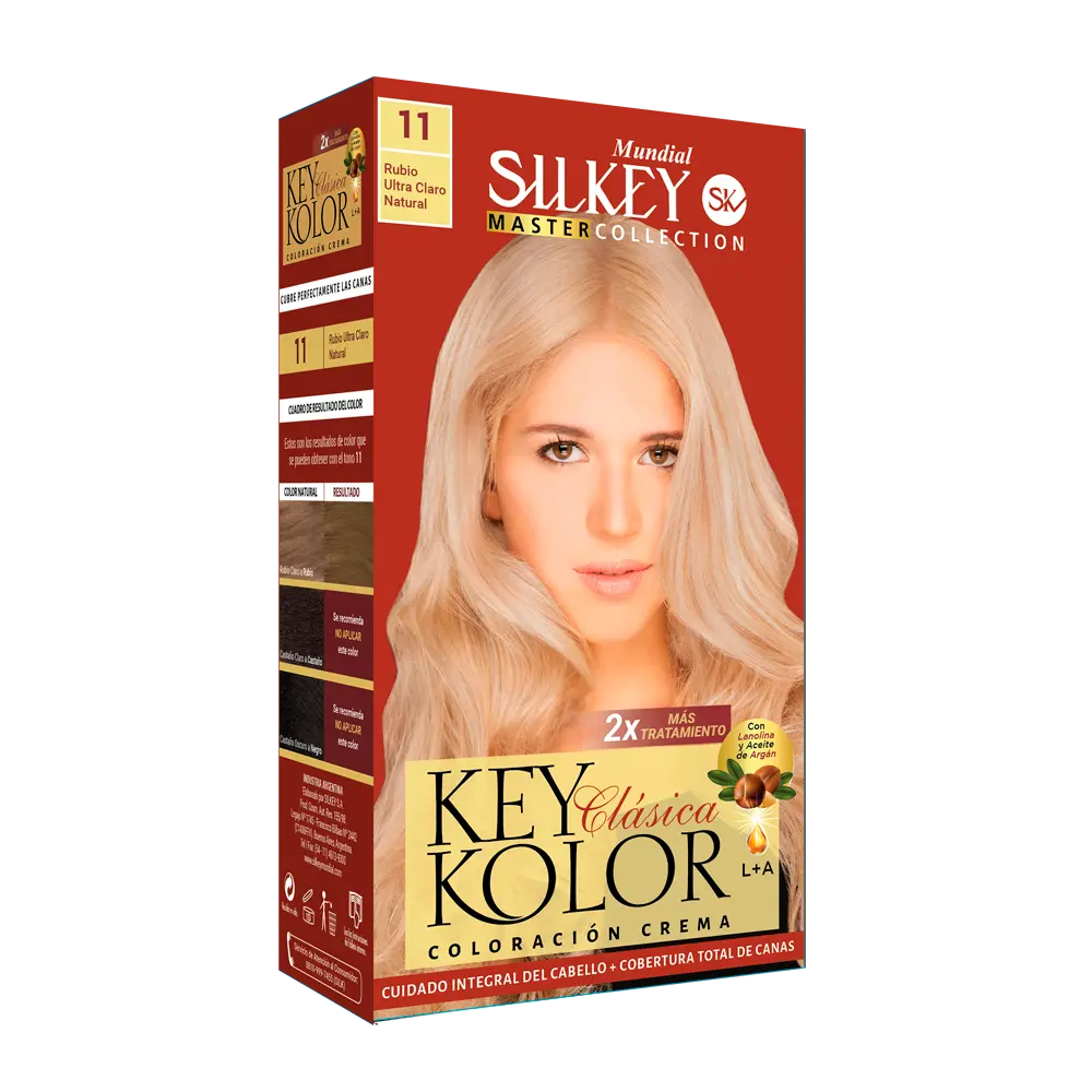 KEY KOLOR CLASICA KIT MASTER COLLECTION RUBIO ULTRA CLARO NATURAL (11 - KIT)