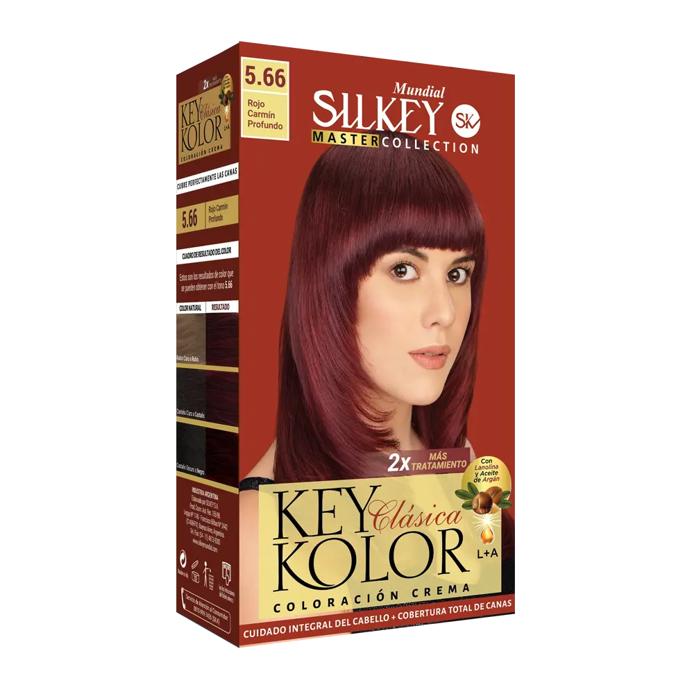 KEY KOLOR CLASICA KIT ROJO CARMIN PROFUNDO (5.66 - KIT)