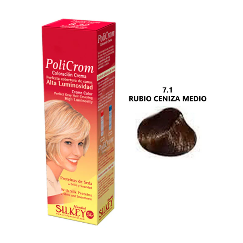 POLICROM POMO  RUBIO CENIZA MEDIANO (7.1 - 47 GR - POMO)