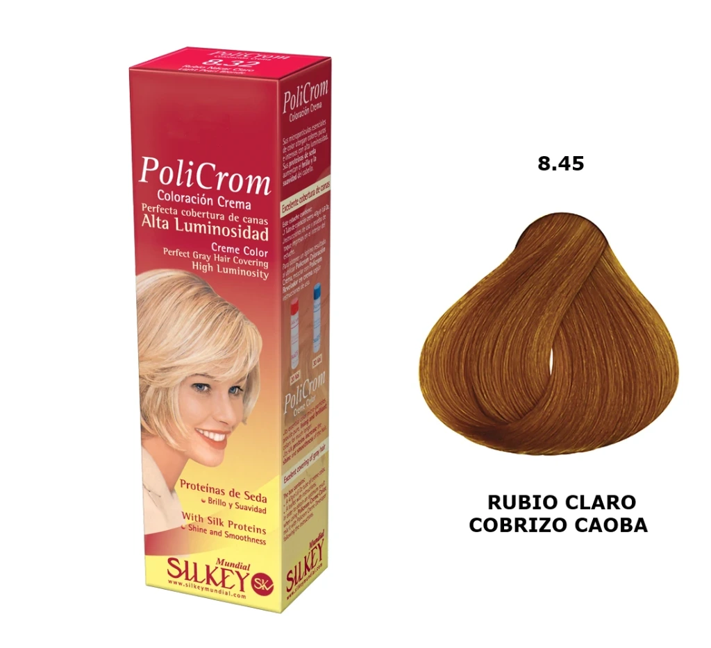 POLICROM RUBIO CLARO COBRIZO CAOBA (8.45 - 47 GR - POMO)