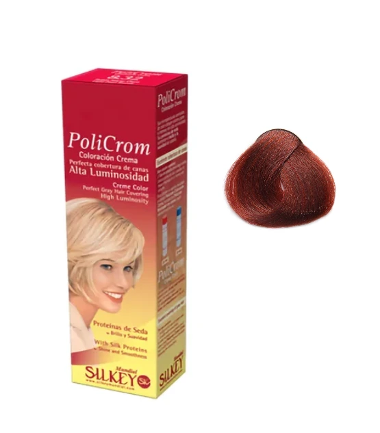POLICROM POMO  RUBIO MEDIANO COBRIZO CAOBA (7.45 - 47 GR - POMO)