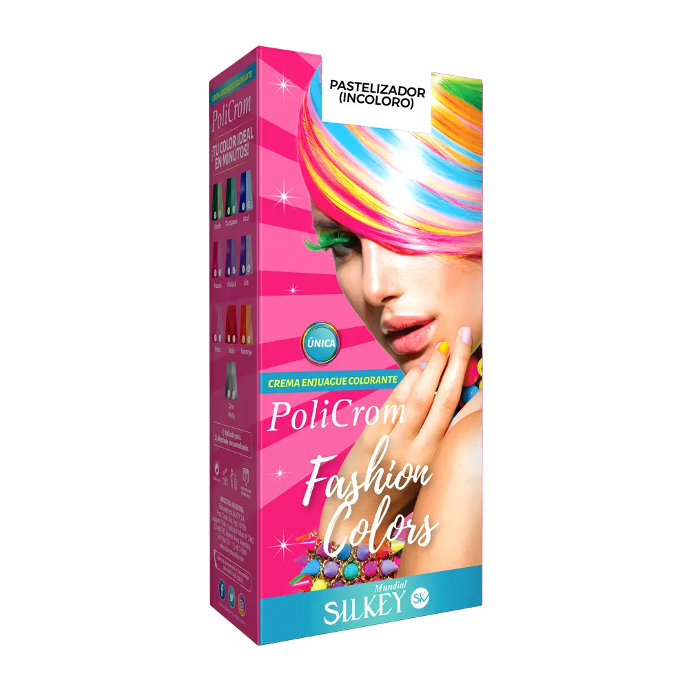 POLICROM FASHION COLORS PASTELIZADOR (INCOLORO - 90ML - ESTUCHE)