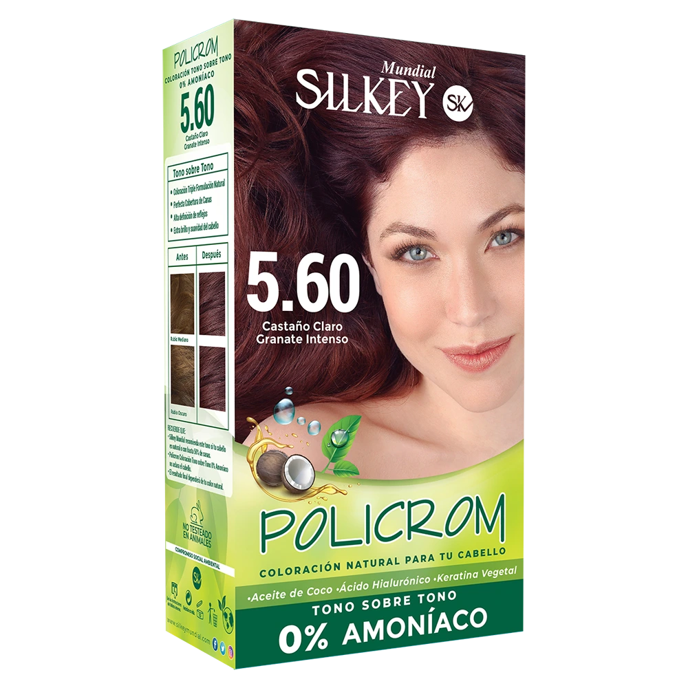 POLICROM TONO SOBRE TONO 5.60 (CASTAÑO CLARO - 35 GR - CAJA)