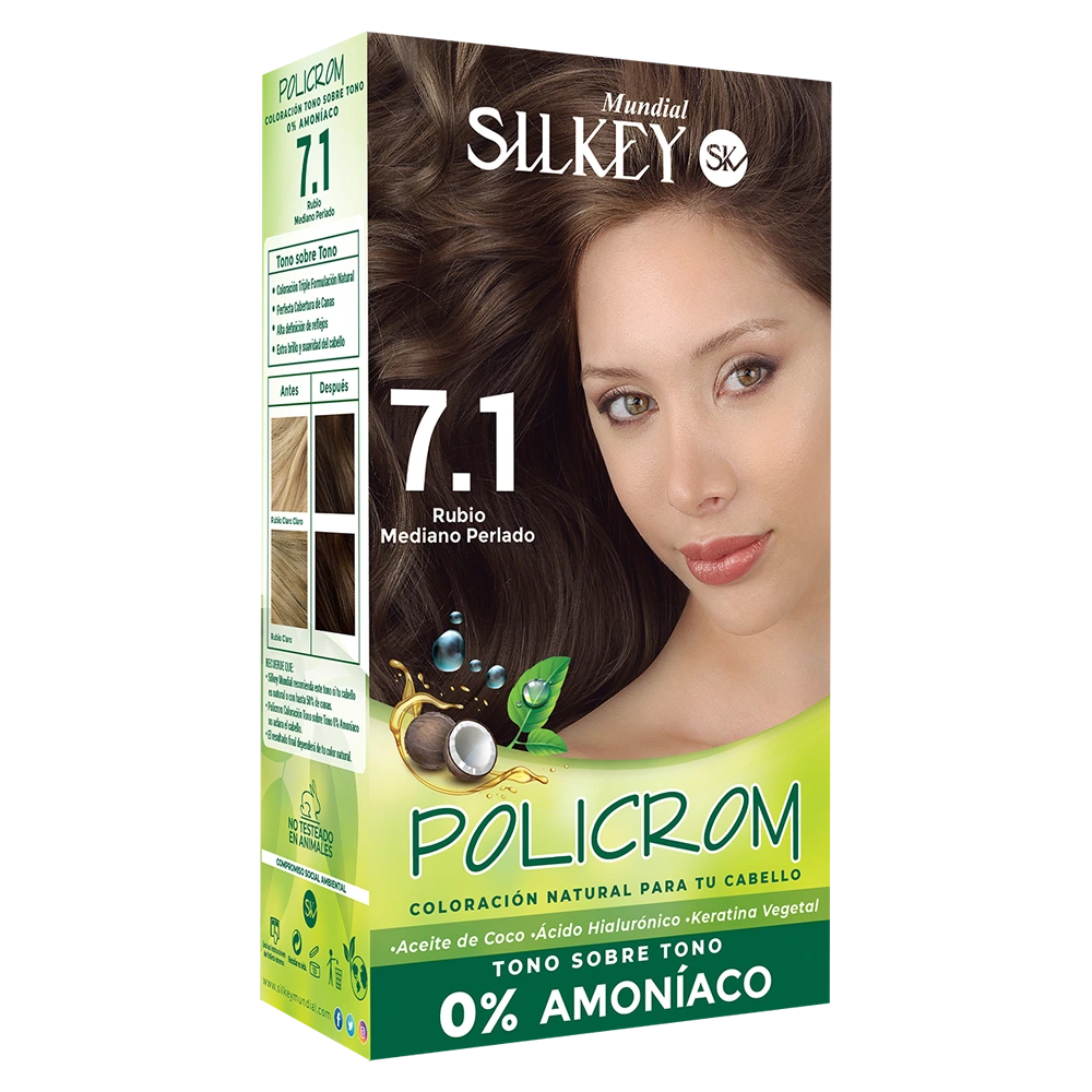 POLICROM TONO SOBRE TONO 7.1 (RUBIO MEDIANO PERLADO - 35 GR - CAJA)