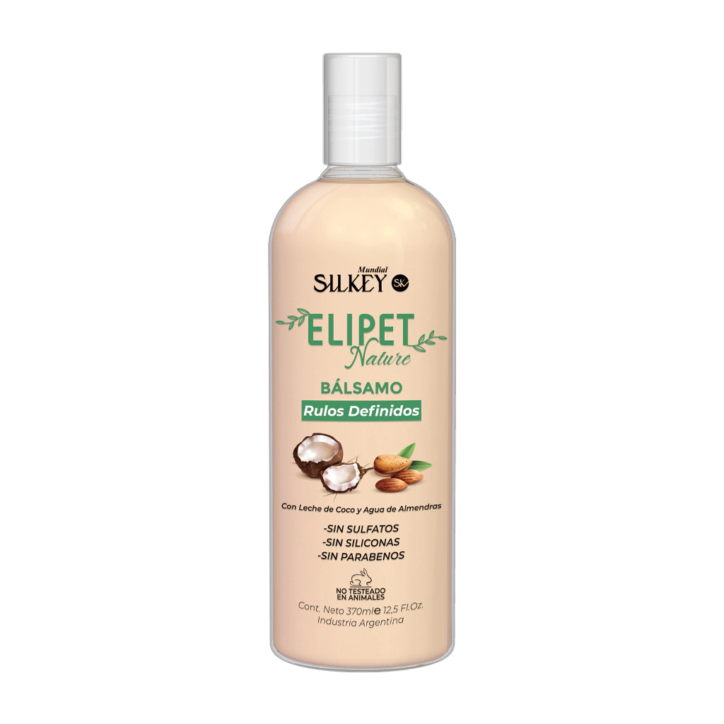 SILKEY ELIPET NATURE BALSAMO RULOS DEFINIDOS (370 ML - FRASCO)