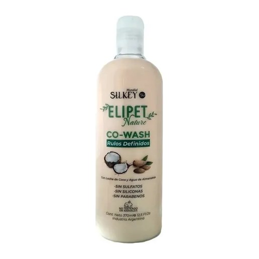[46540] SILKEY ELIPET NATURE CO-WASH RULOS DEFINIDOS (370 ML - FRASCO) SILKEY