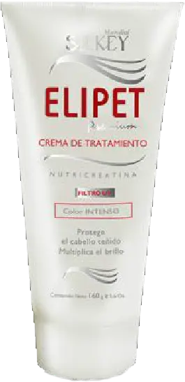 ELIPET PREMIUM CREMA DE TRAT. COLOR INTENSO (160 GR - POMO)