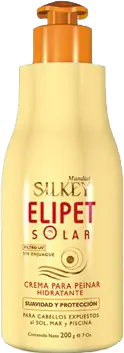 ELIPET SOLAR  CREMA PARA PEINAR HIDRATANTE (200 GR - POTE)
