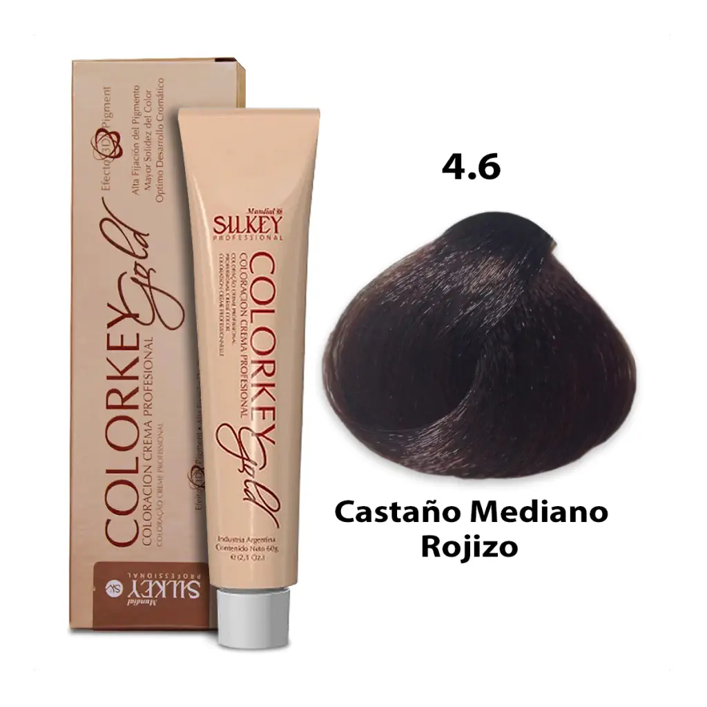 COLORKEY GOLD CASTAÑO ROJIZO (4.6 - POMO)