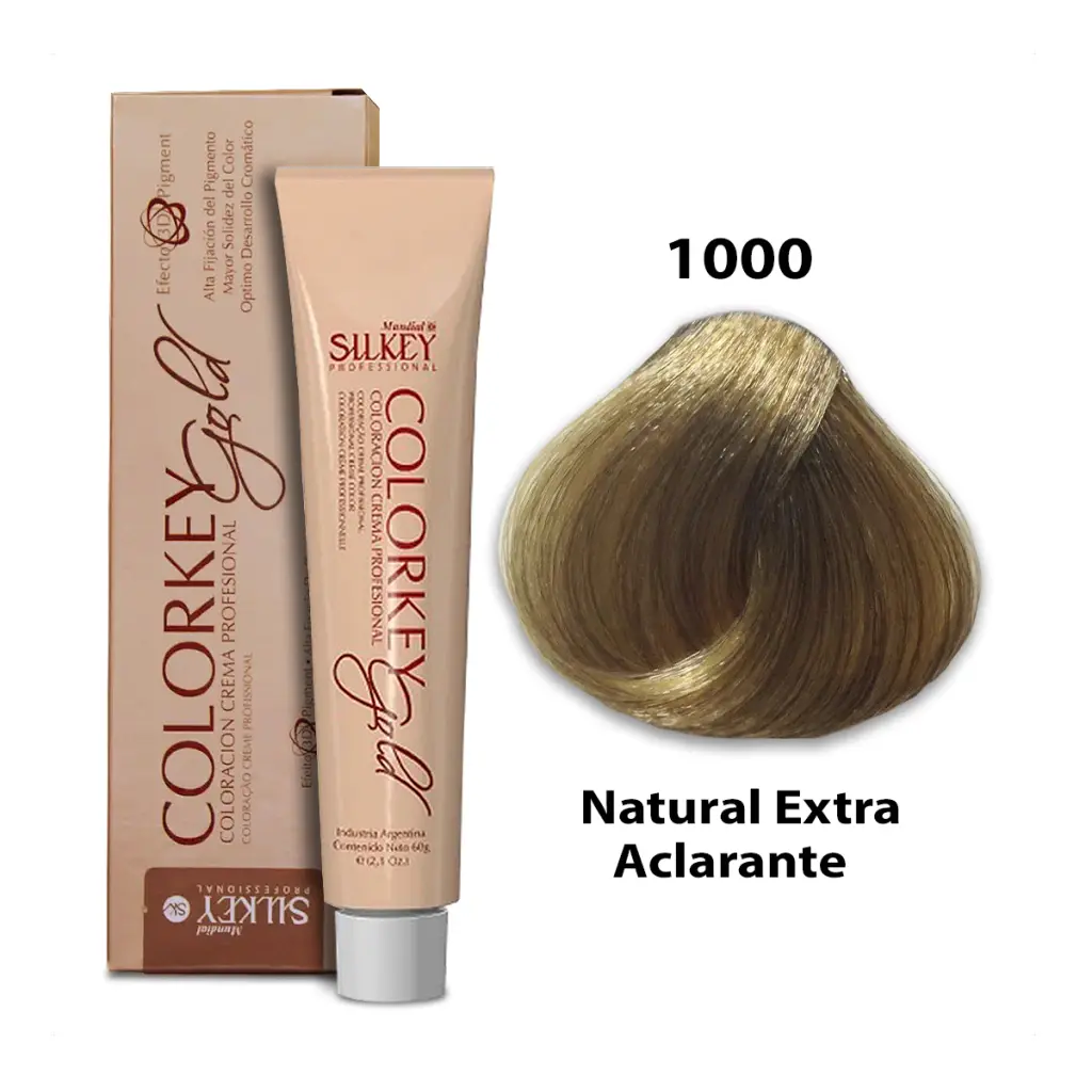 COLORKEY GOLD NATURAL EXTRA ACLARANTE (1000 - 60 GR - POMO)
