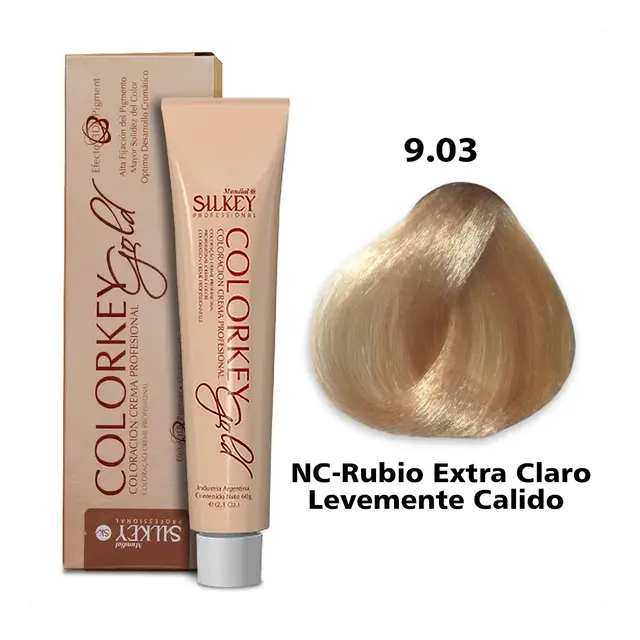 COLORKEY GOLD RUBIO EXTRA CLARO DORADO SUAVE (9.03 - 60 GR - POMO)