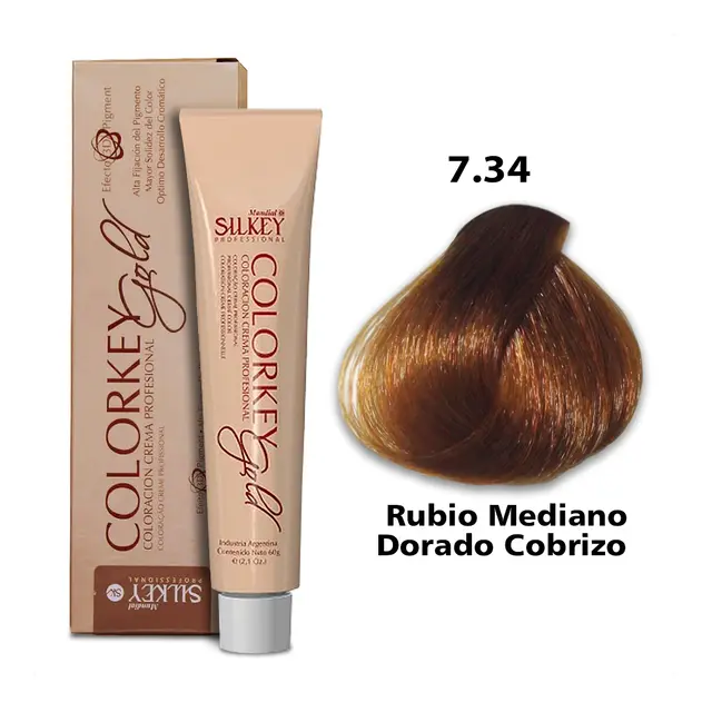 COLORKEY GOLD RUBIO MEDIANO DORADO COBRIZO (7.34 - 60 GR - POMO)