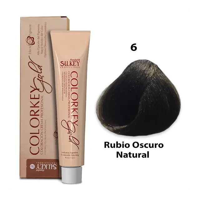 COLORKEY GOLD RUBIO OSCURO NATURAL (6 - 60 GR - POMO)