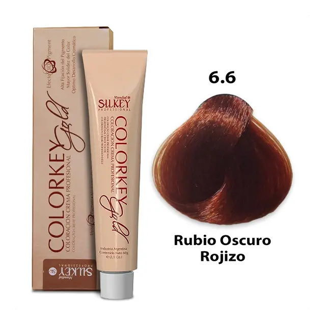 COLORKEY GOLD RUBIO OSCURO ROJIZO (6.6 - 60 GR - POMO)