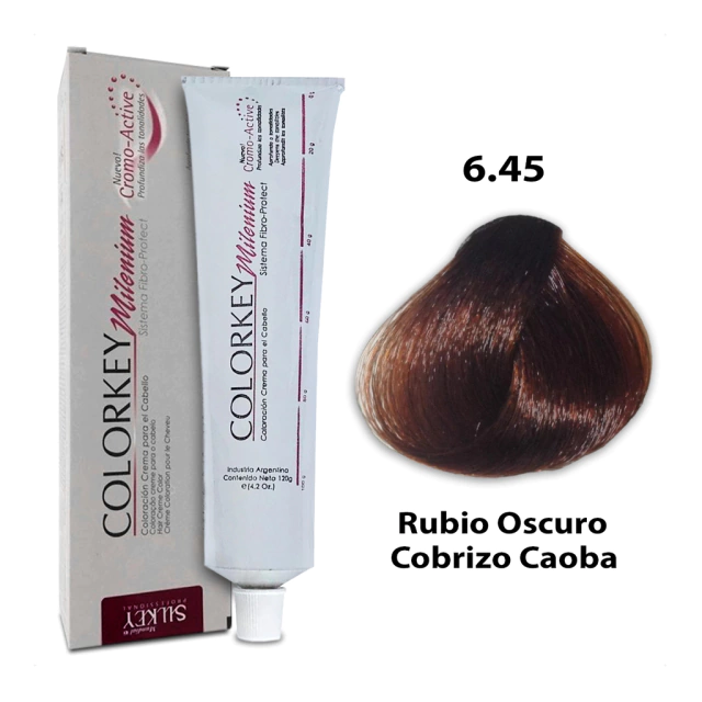 COLORKEY MILENIUM RUBIO OSCURO COBRIZO CAOBA (6.45 - 120 GR - POMO)