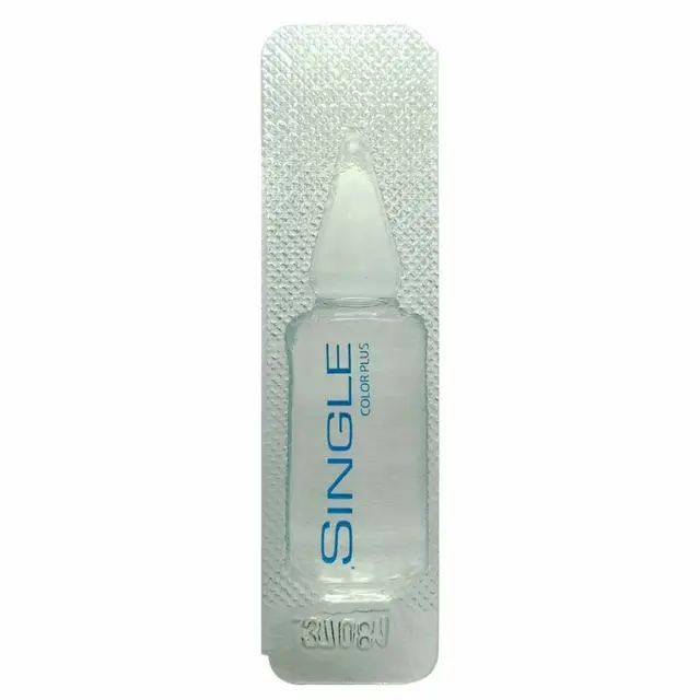 SINGLE COLOR PLUS - AMPOLLA FIJADORA DE COLOR (3 ML - VENTA UNICAMENTE POR UNIDAD)