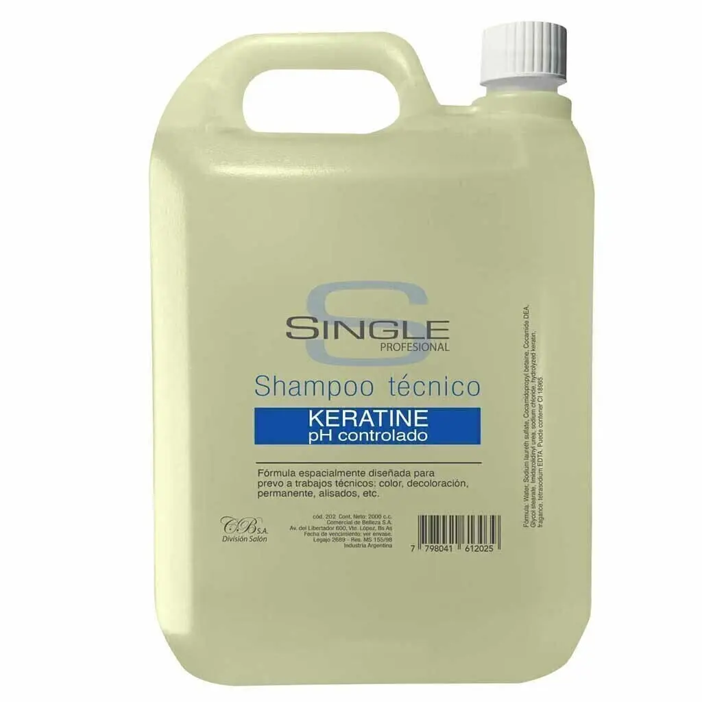 SHAMPOO TECNICO KERATINE PH CONTROLADOR (2000 CC - BIDON)