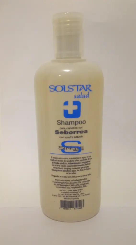 SHAMPOO SOLSTAR PARA SEBORREA (370 CC)