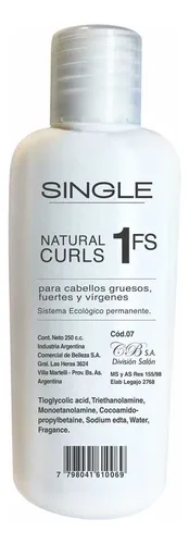NATURAL CURLS FUERZA Nº 1 (250 CC)