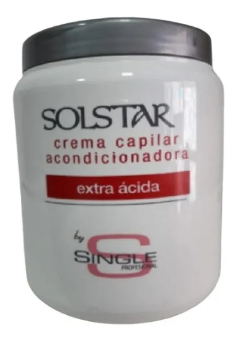 SOLSTAR CREMA CAPILAR EXTRA ACIDA (1000 CC)