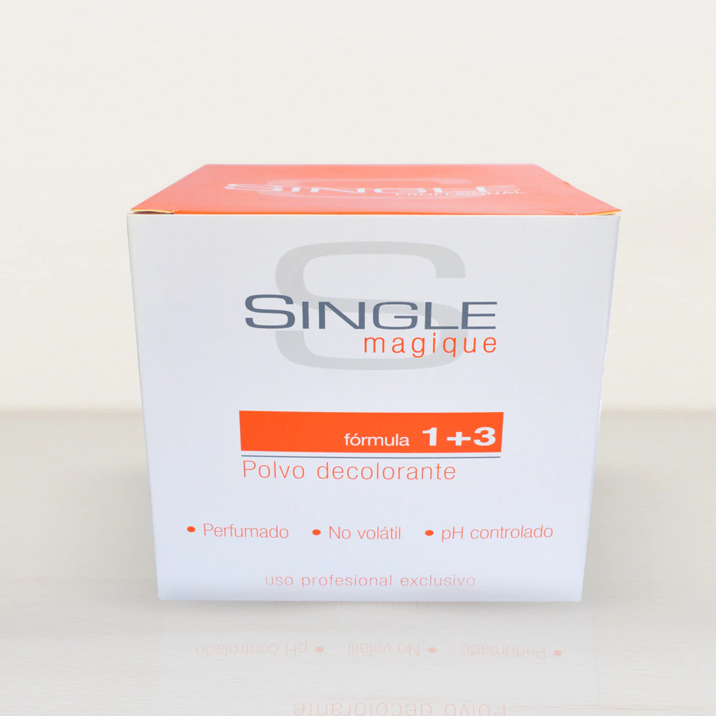 [21765] SINGLE MAGIQUE POLVO DECOLORANTE 1 + 3 (700 GR) SINGLE