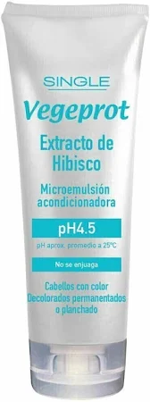 MICROEMULSION ACONDICIONADORA VEGEPROT EXTRACTO DE HIBISCO (200 GRS - POMO)