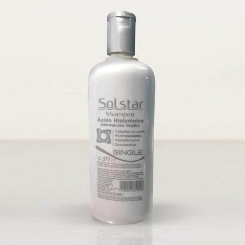 SOLSTAR SHAMPOO HIDRATACION CAPILAR  ACIDO HIALURONICO (370 ML - BOTELLA)