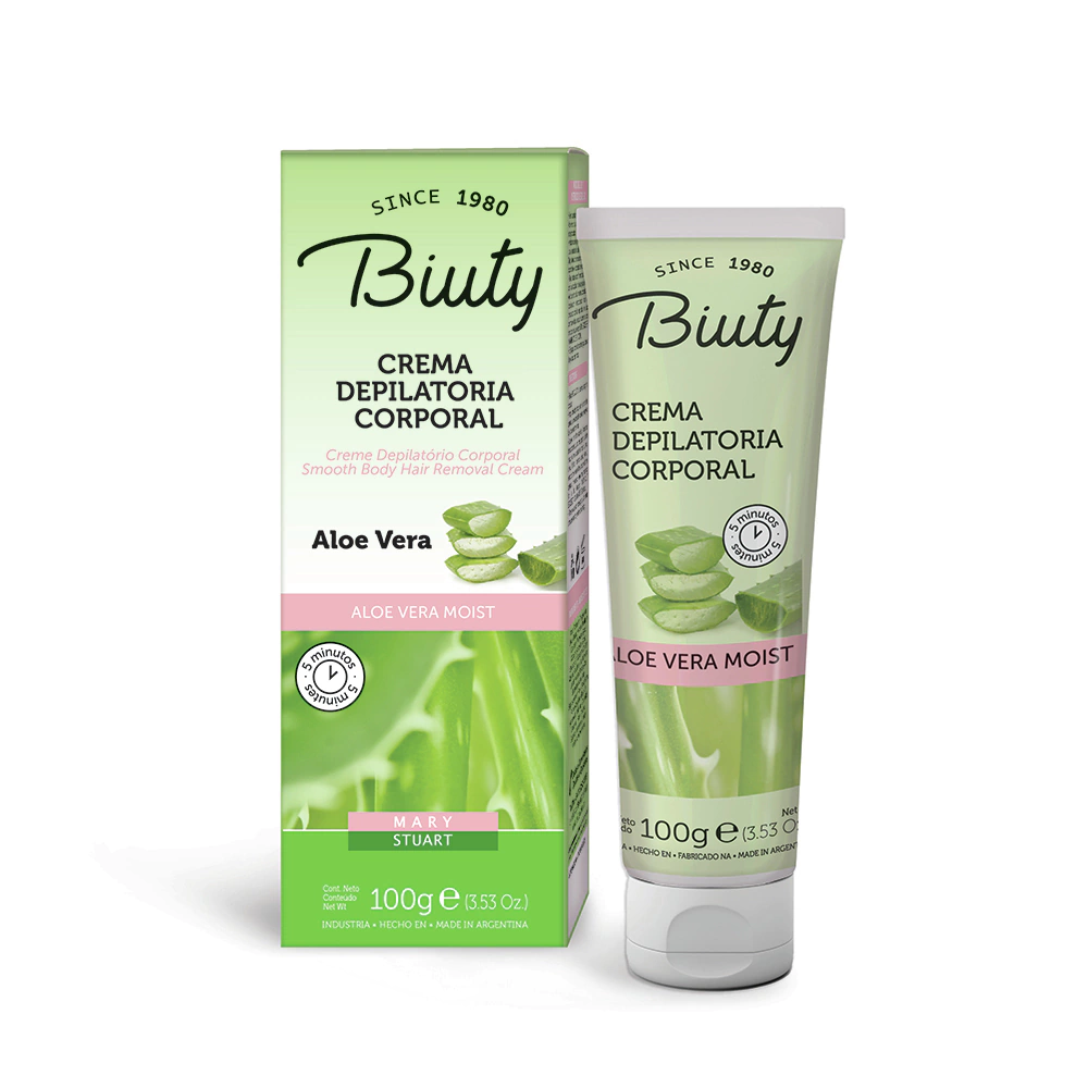 CREMA DEPILATORIA CORPORAL ALOE VERA (100 G - POTE)