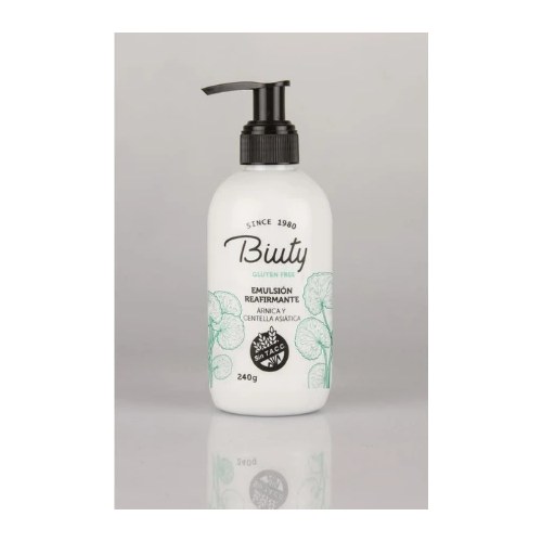 BIUTY EMULSION REAFIRMANTE SIN TACC (240 G - DOSIFICADOR) BIUTY