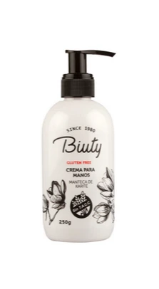 BIUTY CREMA PARA MANOS SIN TACC (250 G - DOSIFICADOR)