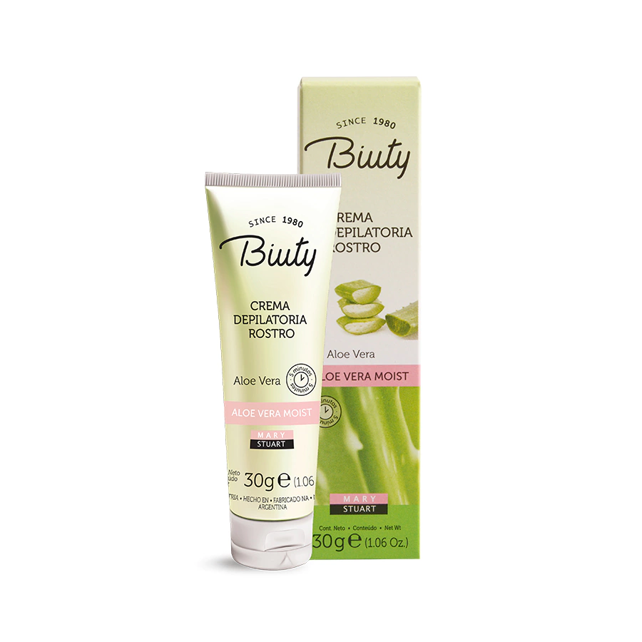 CREMA DEPILATORIA  ROSTRO ALOE VERA (30 G - POTE)