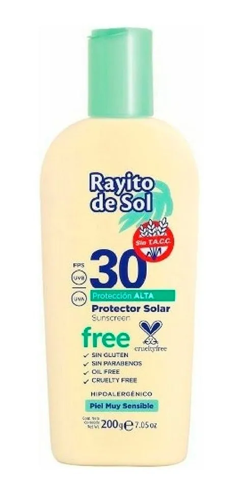 PROTECTOR SOLAR FPS 30 GLUTEN FREE (200 G - CAJA)