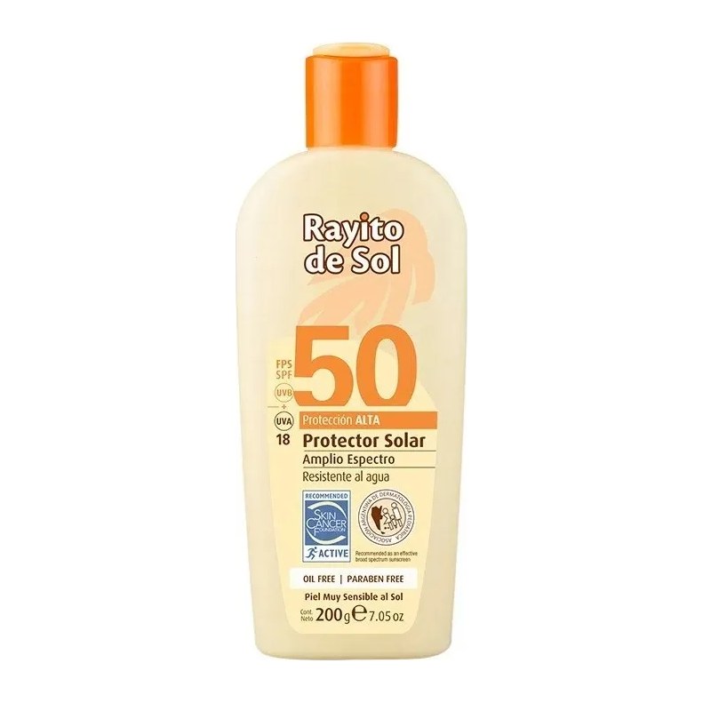 PROTECTOR SOLAR FPS 50 (200 G - CAJA) RAYITO DE SOL