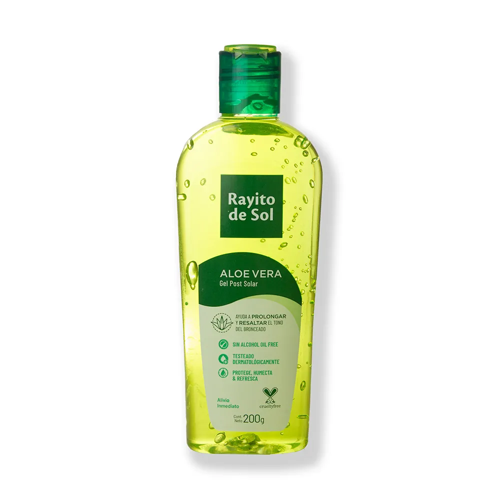GEL POST SOLAR CON ALOE VERA (200 G - FRASCO)