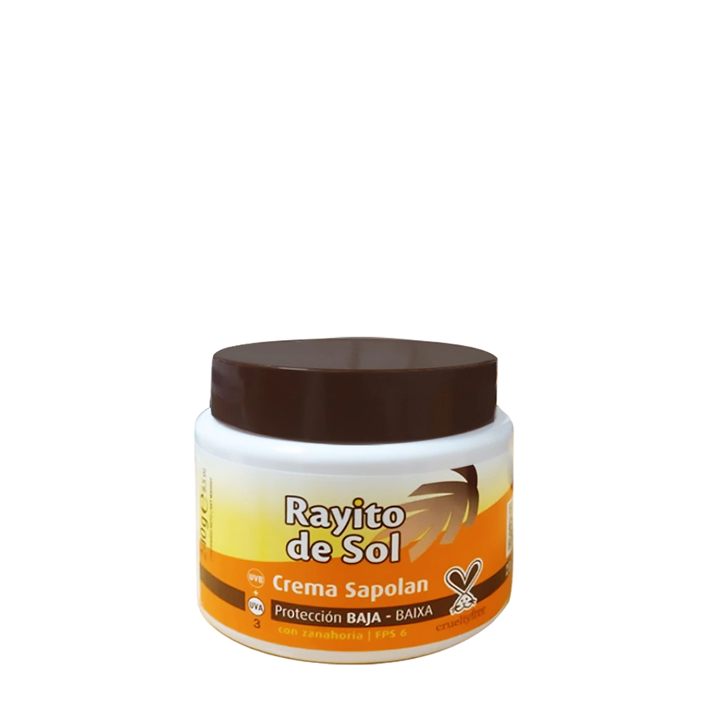 CREMA SAPOLAN ZANAHORIA FPS 6 (PROTECCION BAJA) (280 G - POTE)