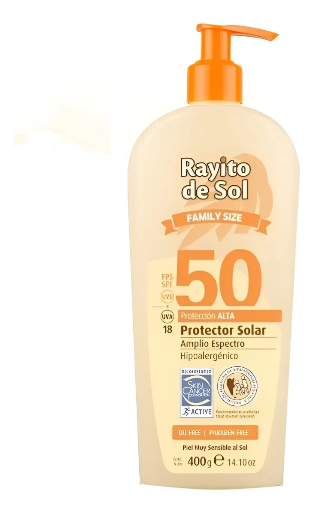 PROTECTOR SOLAR FAMILY FPS 50 (400 GR - BOTELLA)