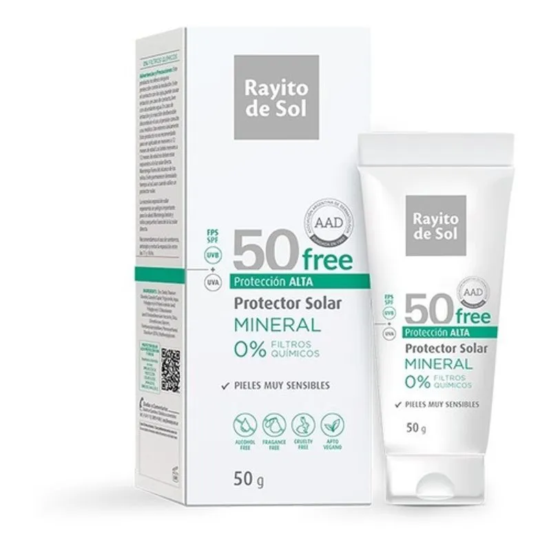 PROTECTOR SOLAR MINERAL FPS 50 (50 GR - CAJA)