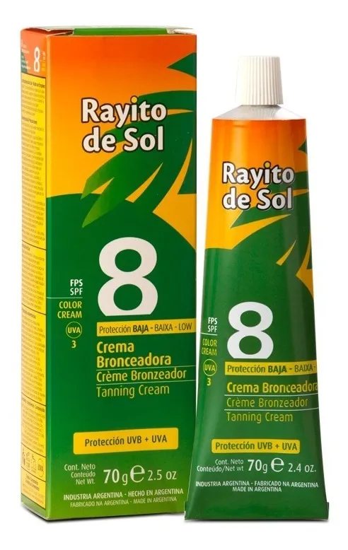 CREMA BRONCEADORA FPS 8 (70 G - CAJA)