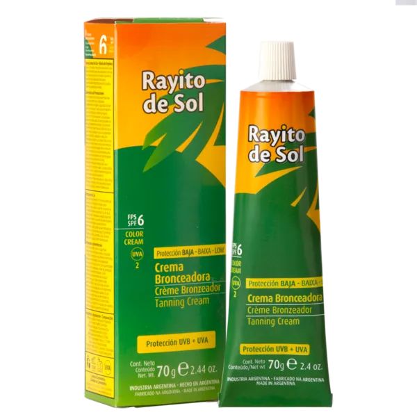 CREMA BRONCEADORA FPS 6 (70GR - ESTUCHE)