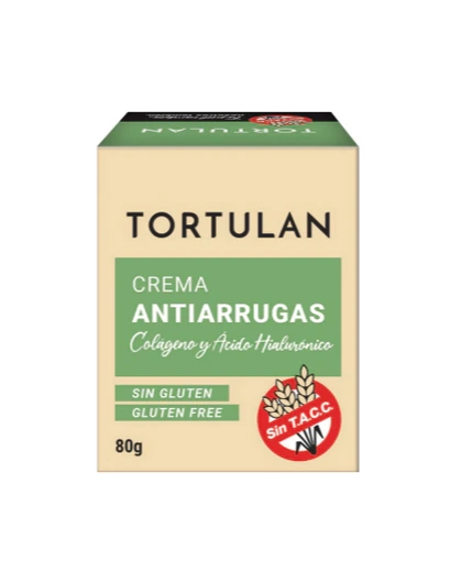 CREMA ANTIARRUGAS COLAGENO Y HIALURONICO SIN TACC (80 G - CAJA)