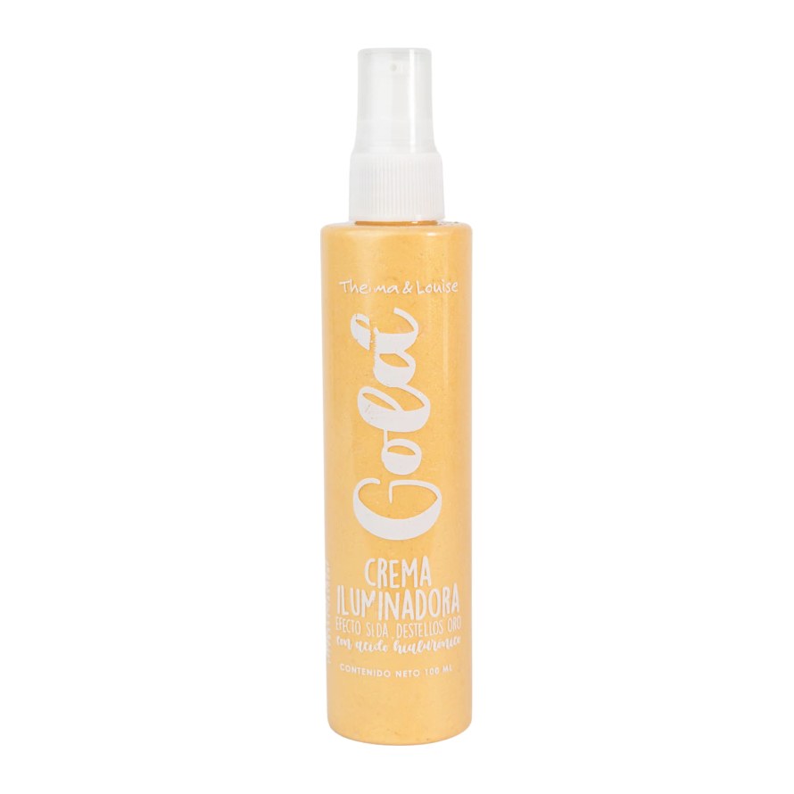 CREMA ILUMINADORA EFECTO SEDA (GOLD - 100 ML - FRASCO) THELMA Y LOUISE