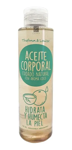 ACEITE CORPORAL HIDRATA Y HUMECTA LA PIEL COCO  (160 ML - FRASCO)