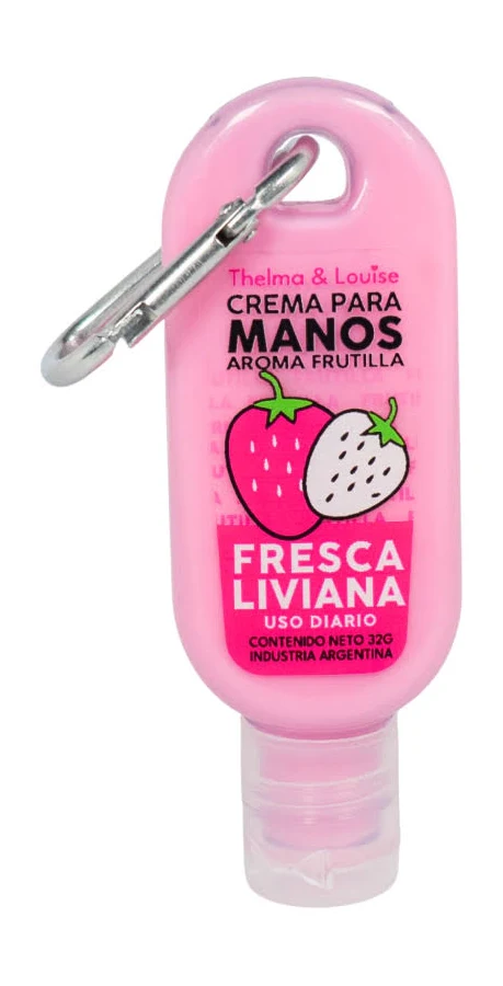 CREMA PARA MANOS FRUTILLA (28 GR - POMO)