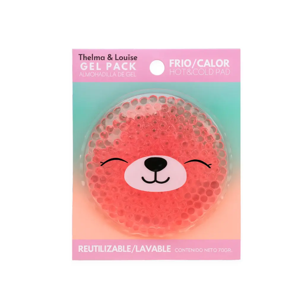 ALMOHADILLA DE GEL FRIO/CALOR - PEREZOSO  (70 GR - BOLSA)