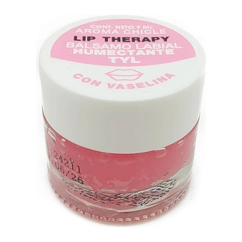 [48501] BALSAMO LABIAL HUMECTANTE CON VASELINA CHICLE (10 ML - FRASCO) THELMA Y LOUISE