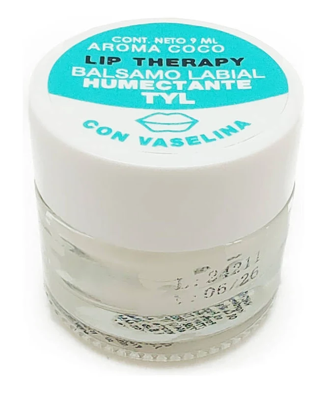 BALSAMO LABIAL HUMECTANTE CON VASELINA COCO (10 ML - FRASCO)