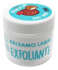 BALSAMO LABIAL EXFOLIANTE COCO (18 GR - POTE)