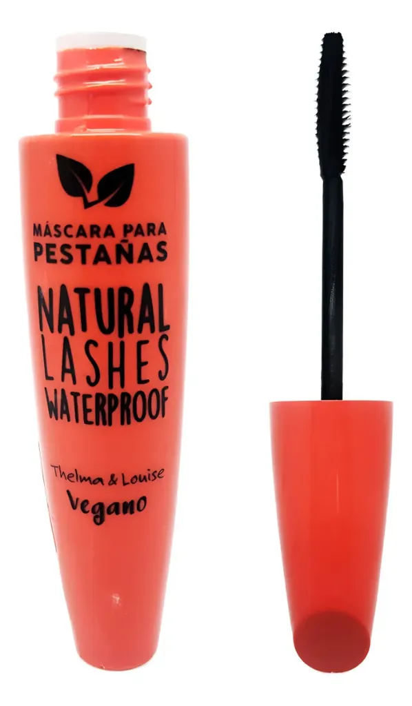 MASCARA PARA PESTAÑAS VEGANA WATERPROOF (NEGRA - 14 GR - POMO)