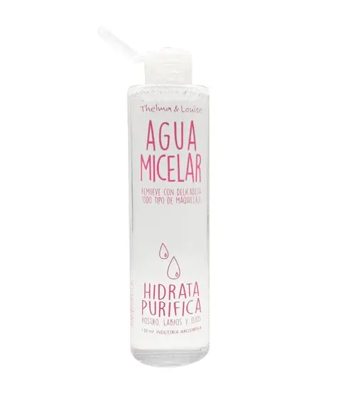 AGUA MICELAR DESMAQUILLANTE FIJADOR DE MAQUILLAJE (30 ML - FRASCO)